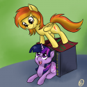 27572_167328_-_artist_rainbowdashs_bookfort_filly_spitfire_twilight_sparkle.